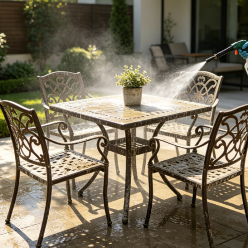 On-site Patio Furniture Deep Cleaning