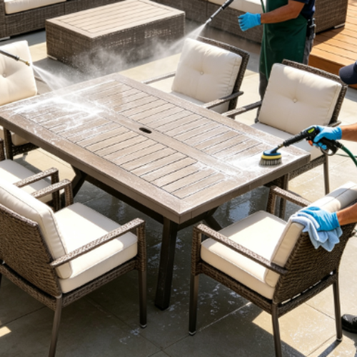 Patio Furniture Set Cleaning Package