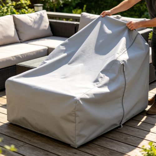Outdoor Furniture Sun Cover On-site Fitting